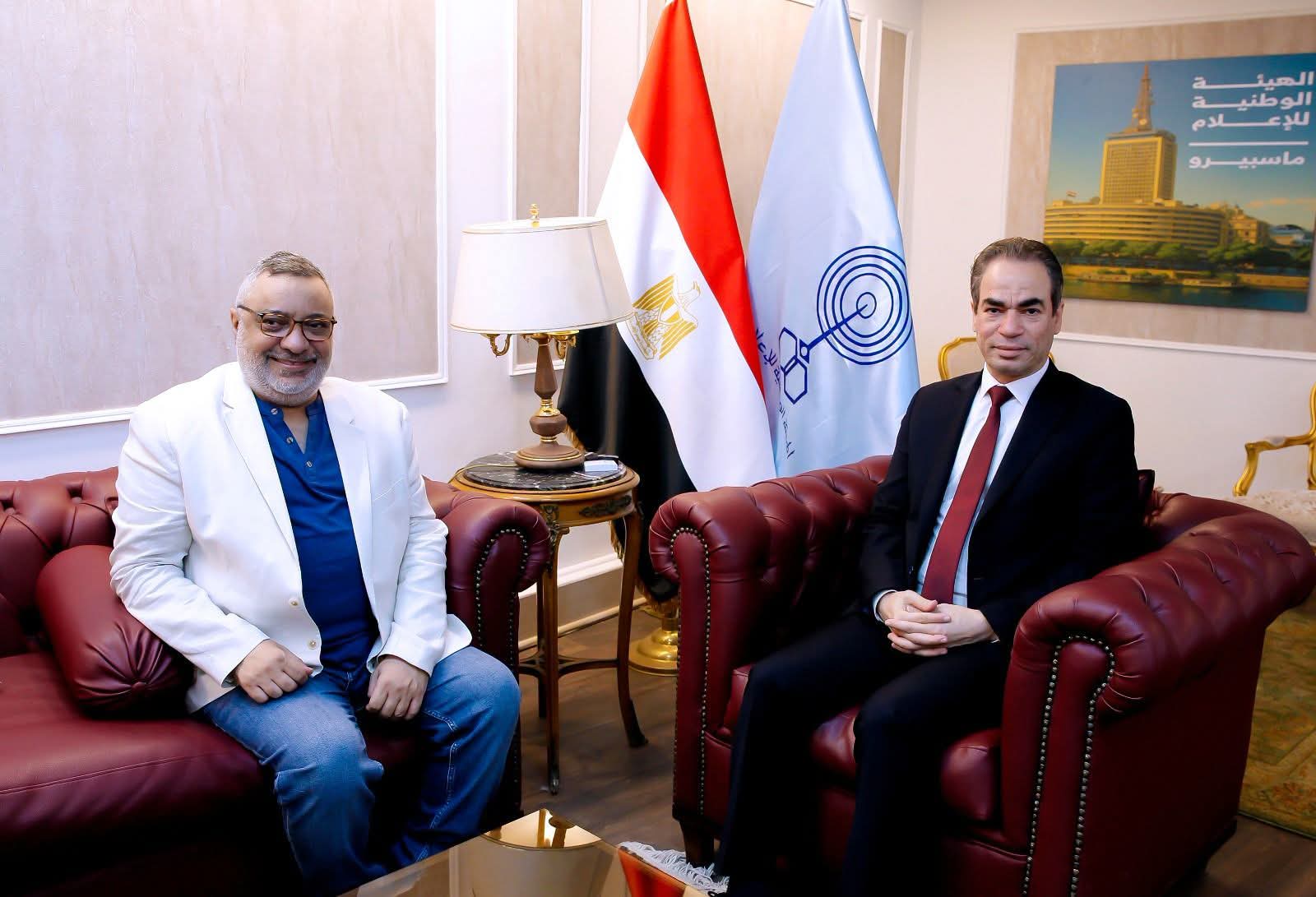 عبد الرحيم كمال مع احمد المسلمانى