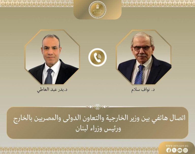 وزير خارجيه مصر ولبنان