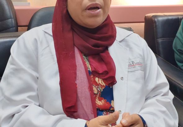 مشرفه التمريض بواقعةةضرب الممرضة بالجزمه