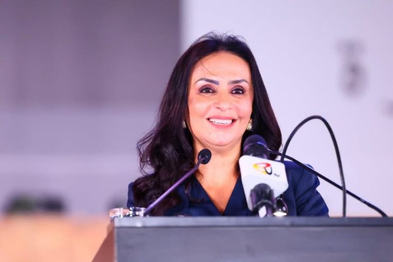 الدكتورة مايا مرسي، وزيرة التضامن الاجتماعي ورئيسة مجلس إدارة بنك ناصر